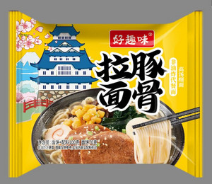 好趣味豚骨拉面非油炸代餐面（非油炸方便面）