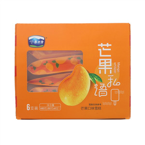 塞北雪芒果私语芒果口味雪糕
