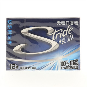 炫迈薄荷味无糖口香糖