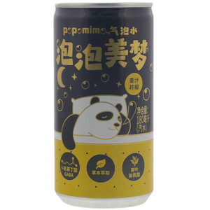 泡泡美梦姜汁柠檬气泡水
