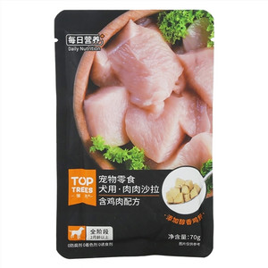领先宠物零食犬用肉肉沙拉 含鸡肉配方