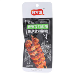 白大姐微辣孜然味面筋卷