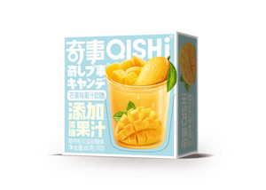 QISHi奇事爆浆芒果汁软糖