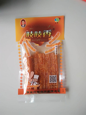 玉峰吱吱香（调味面制品）-22克