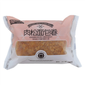 米旗肉松面包卷