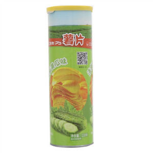 三江购物黄瓜味薯片110克