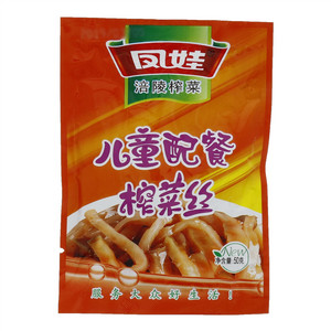 凤娃涪陵榨菜儿童配餐榨菜丝