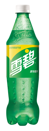 雪碧清爽柠檬味汽水