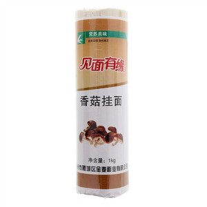 见面有缘香菇挂面
