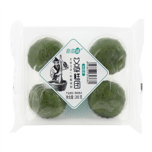 食滋源艾草糕团芝麻味
