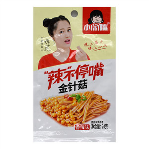 小闲嘴香辣味金针菇