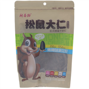 阿蕃仔松鼠大仁焦糖味葵花籽