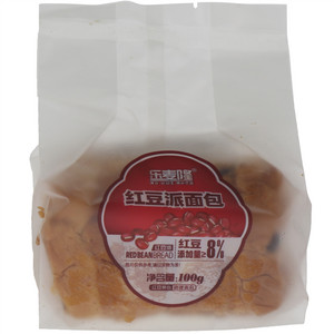 乐麦隆红豆派面包