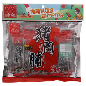 唯新麻辣味猪肉脯