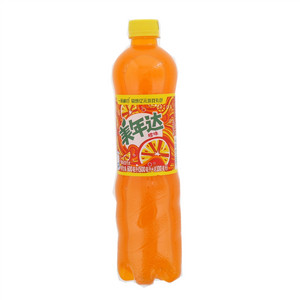 美年达橙味汽水500ml