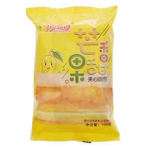 百邻香芒果香甜夹心面包