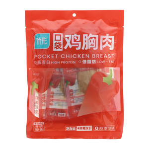 优形口袋鸡胸肉（麻辣风味）