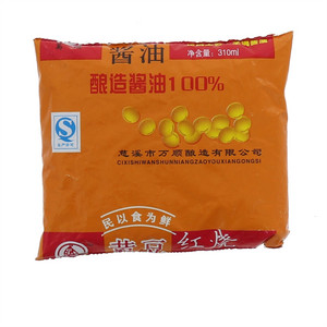 万顺酿造酱油100%310ml