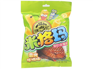 香烤牛排味夹心米果卷