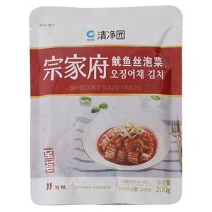 清净园宗家府鱿鱼丝泡菜