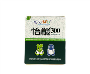 怡能300益生菌固体饮料 40克（2.5克X16包/盒）