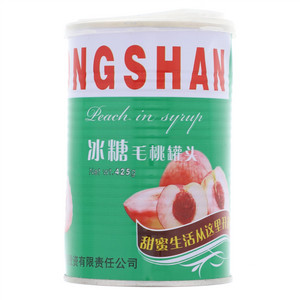闹腾冰糖毛桃罐头