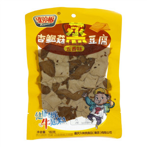 涨停板杏鲍菇蒸豆腐（五香味）