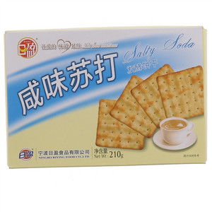日盈咸味苏打饼干210g