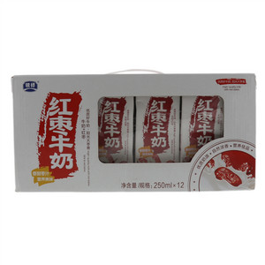 银桥红枣牛奶250ml×12