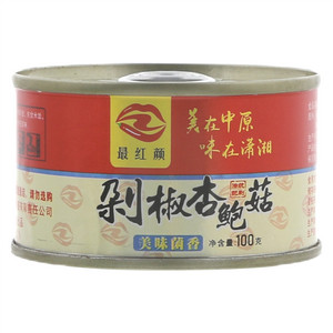 最红颜剁椒杏鲍菇