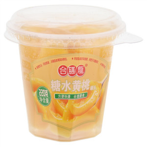 合膳龍糖水黄桃罐头