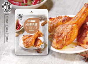 古凤GUFENG黑鸭味风味烤腿