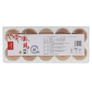 桃花红鲜鸡蛋