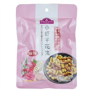 TOPVALU麻辣小虾干花生