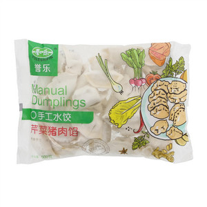 誉乐芹菜猪肉馅手工水饺