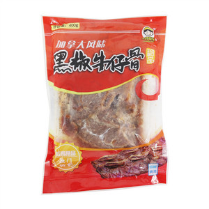 一叮筷乐加拿大风味黑椒牛仔骨