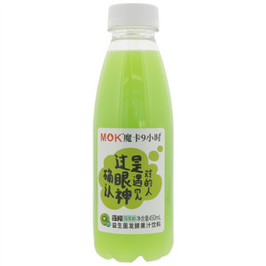 MOK摩卡9小时冷榨猕猴桃益生菌发酵果汁饮料