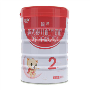 双娃甄诺较大婴儿配方奶粉（6-12月龄，2段）