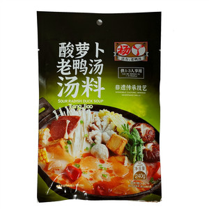 杨丫老鸭汤酸萝卜老鸭汤汤料