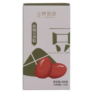 陕拾叁传统豆沙粽