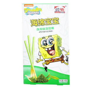 竣怡抹茶味涂层棒(代可可脂巧克力制品)