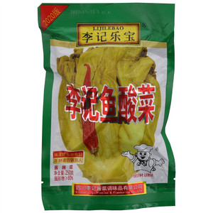 李记乐宝鱼酸菜250g