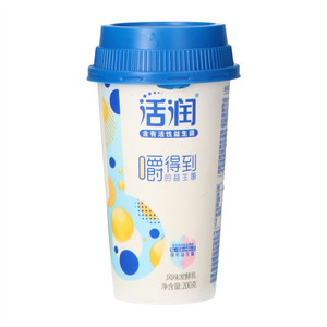 活润嚼得到的益生菌风味发酵乳