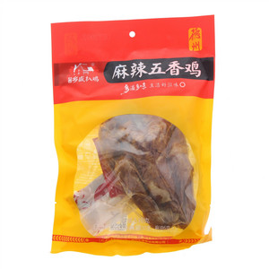 乡盛五香鸡麻辣味500克
