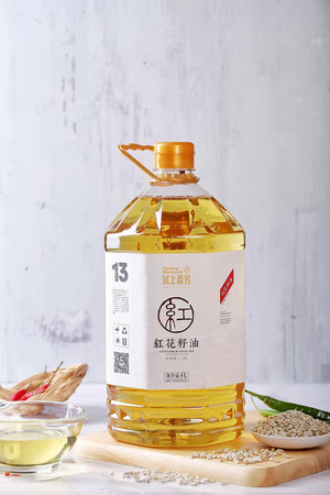 域上番芳红花籽油5L