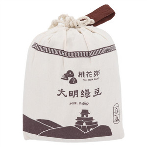 桃花峁2.5kg布袋绿豆2.5千克