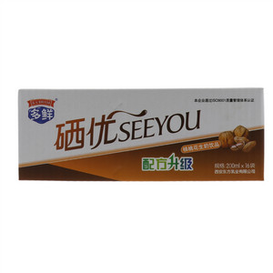 东方多鲜庄园多鲜硒优SEEYOU核桃花生奶饮品200ml×16袋