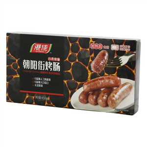 港佳朝阳街烤肠非即食速冻熟制品肉灌肠