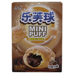 康师傅乐芙球巧克力味注心饼干