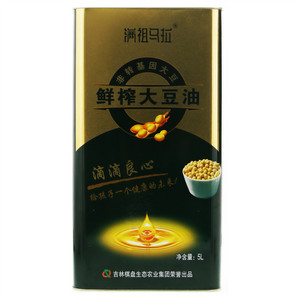满祖乌拉鲜榨大豆油